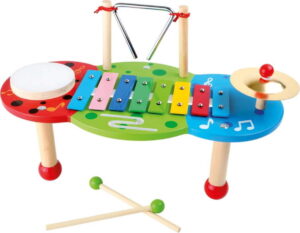 Dřevěný hudební stolek na hraní Legler Deluxe