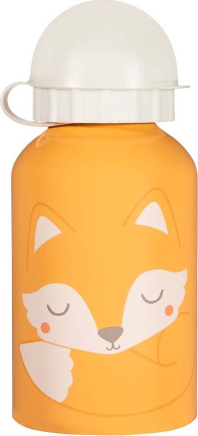 Oranžovo-bílá dětská láhev na pití Sass & Belle Woodland Fox