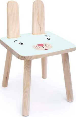 Dětská židle z masivní borovice Little Nice Things Bunny