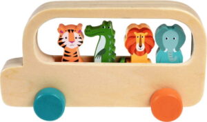 Dřevěný autobus Colourful Creatures – Rex London