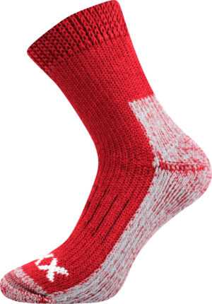 ponožky Voxx Alpin merino rubínová Velikost ponožek: 39-42 EU