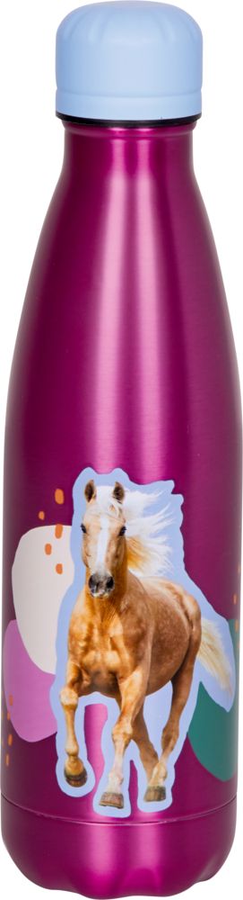 Termo láhev na pití fialová Koníci DIE SPIEGELBURG